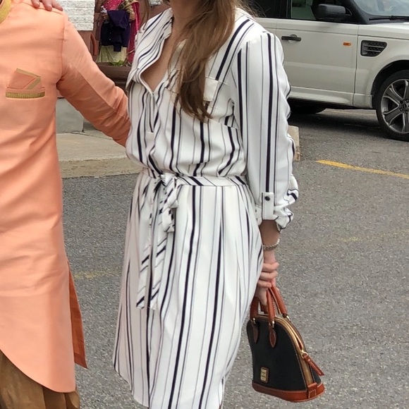 Nautical Stripe Dress - Picture 1 of 4